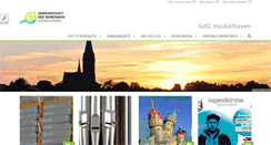 Desktop Screenshot of gdg-hueckelhoven.de