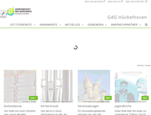 Tablet Screenshot of gdg-hueckelhoven.de